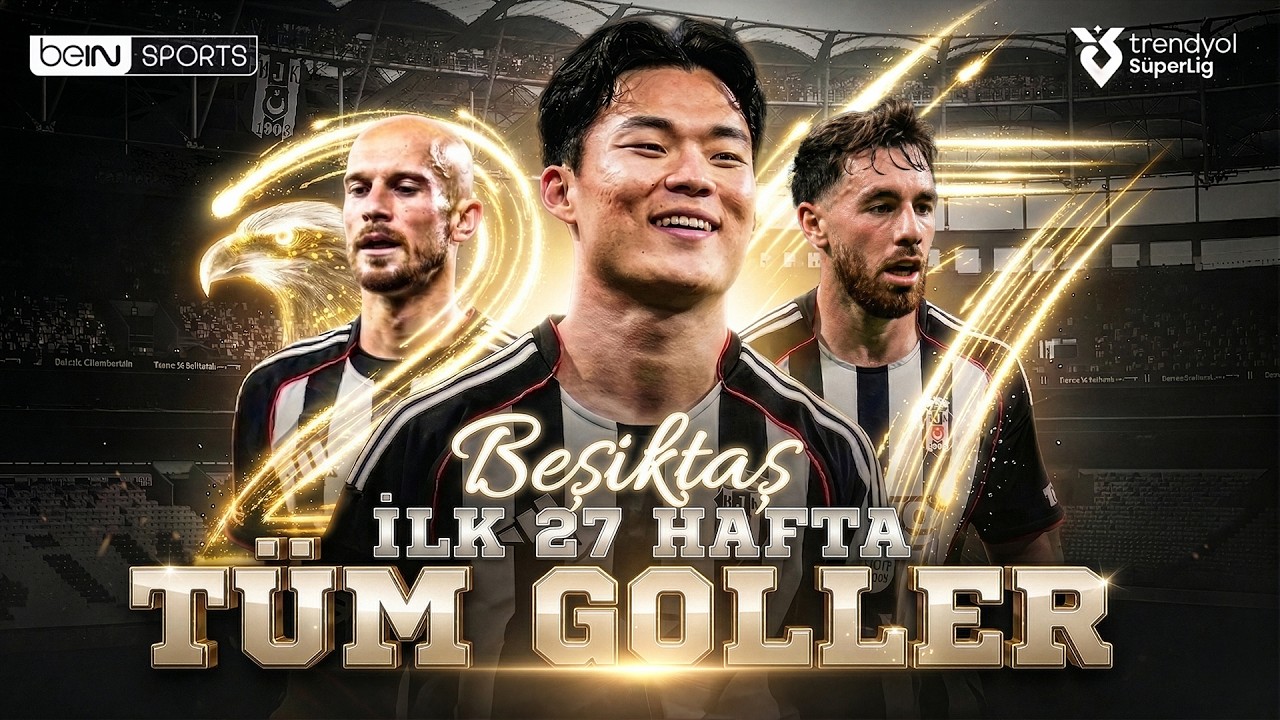 Beşiktaş'ın İlk 27 Haftada Attığı T&uuml;m Goller | Trendyol S&uuml;per Lig