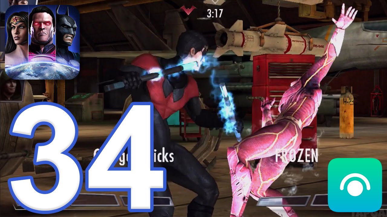 Injustice: Gods Among Us - Gameplay Walkthrough Part 34 - Battle 40 (iOS, Android)