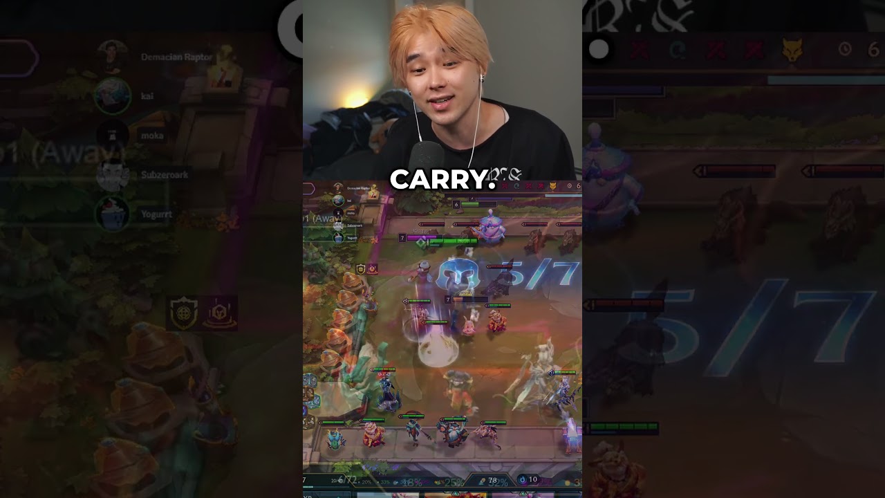 How Setsuko AFK'd During a TFT Tournament and WON #teamfighttactics #tft