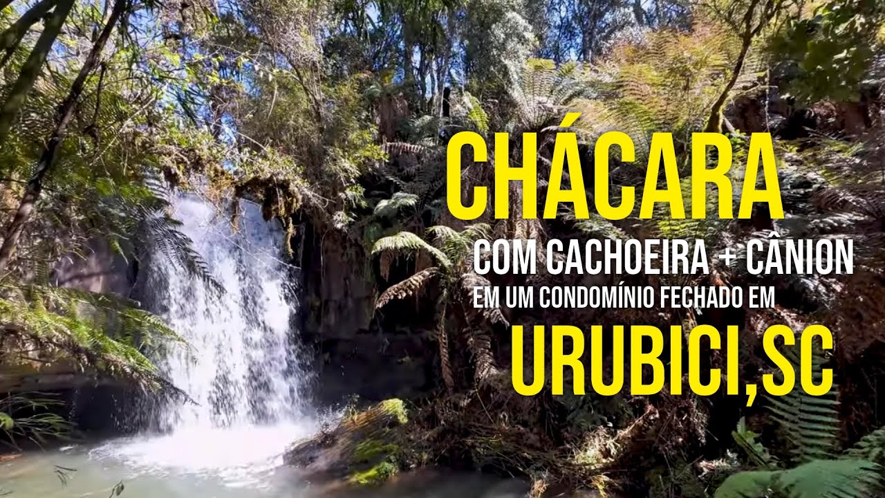 Chácara à venda em Urubici na boca de um CÂNION 🏔️ | Vista de Cachoeira | R$ 1.300.000,00