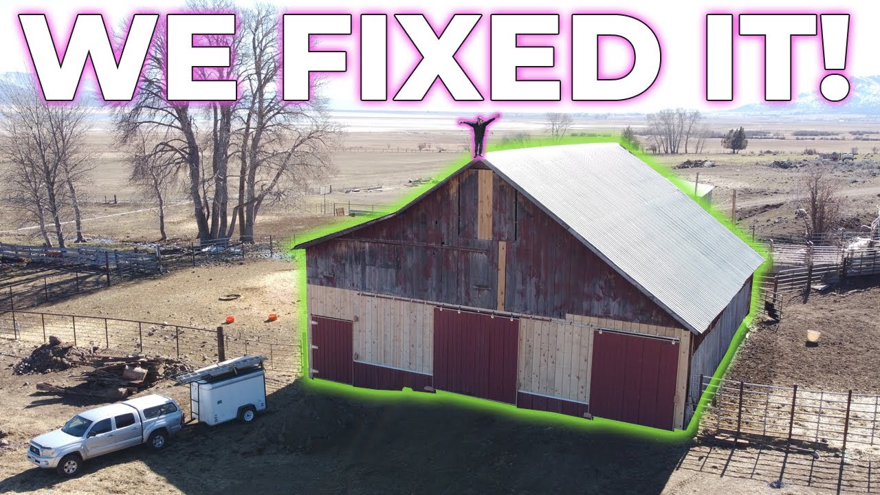 Мы починили ЕЩЕ ОДИН старый амбар // Часть 2 // FARMSKILLZ
