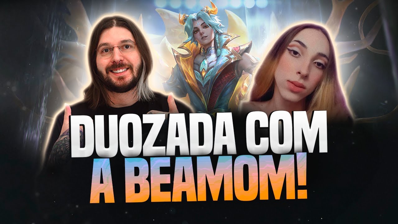JOGUEI COM A BEAMOM DO RPG DO CELLBIT! LEAGUE OF LEGENDS!