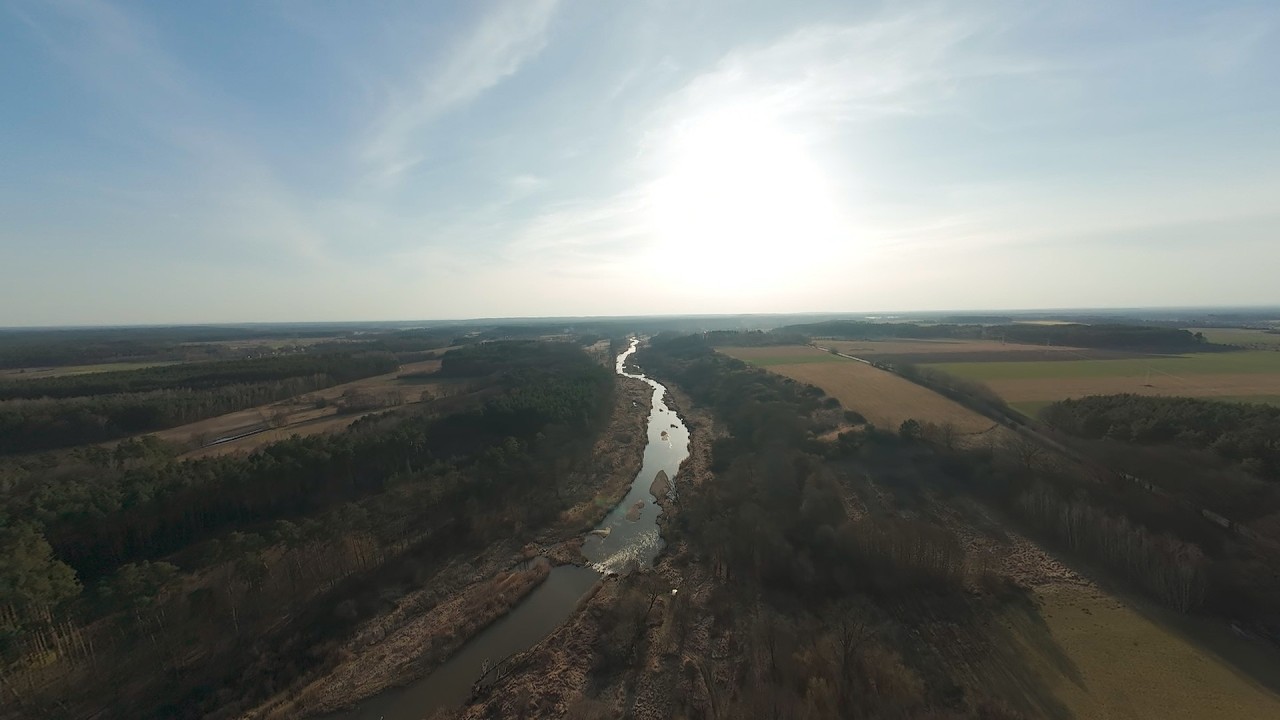 Bóbr River, Brzeźnica, Poland | Cinematic FPV