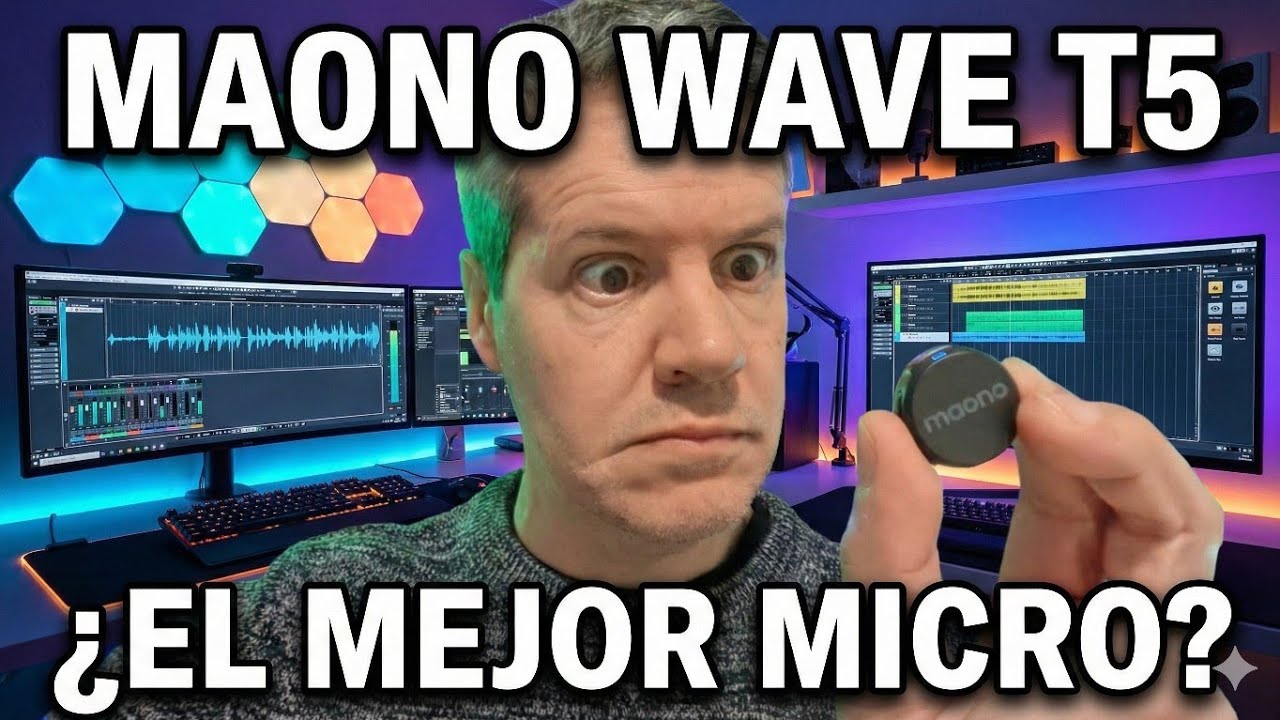 ¿El MEJOR Micrófono Inalámbrico Calidad-Precio? 🎙️ Maono Wave T5 Review