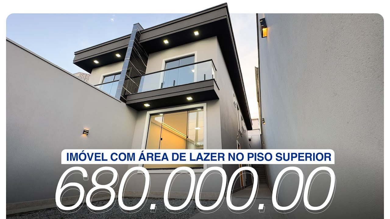 Veja como esse sobrado moderno foi construído em um lote de 5x25 - Itaquaquecetuba/SP