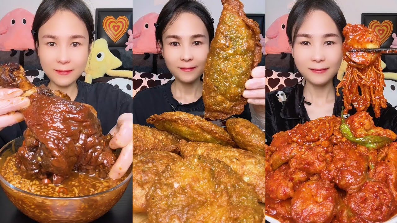 Juicy Pork Knuckle Rice Bowl 🍖 | Homemade Comfort Food Eating Show