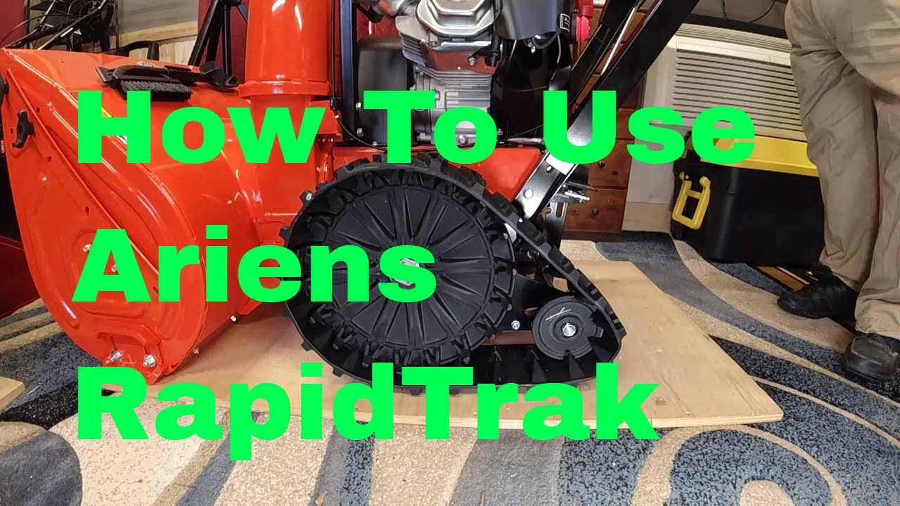 How To Use the Ariens RapidTrak and How It Is Different