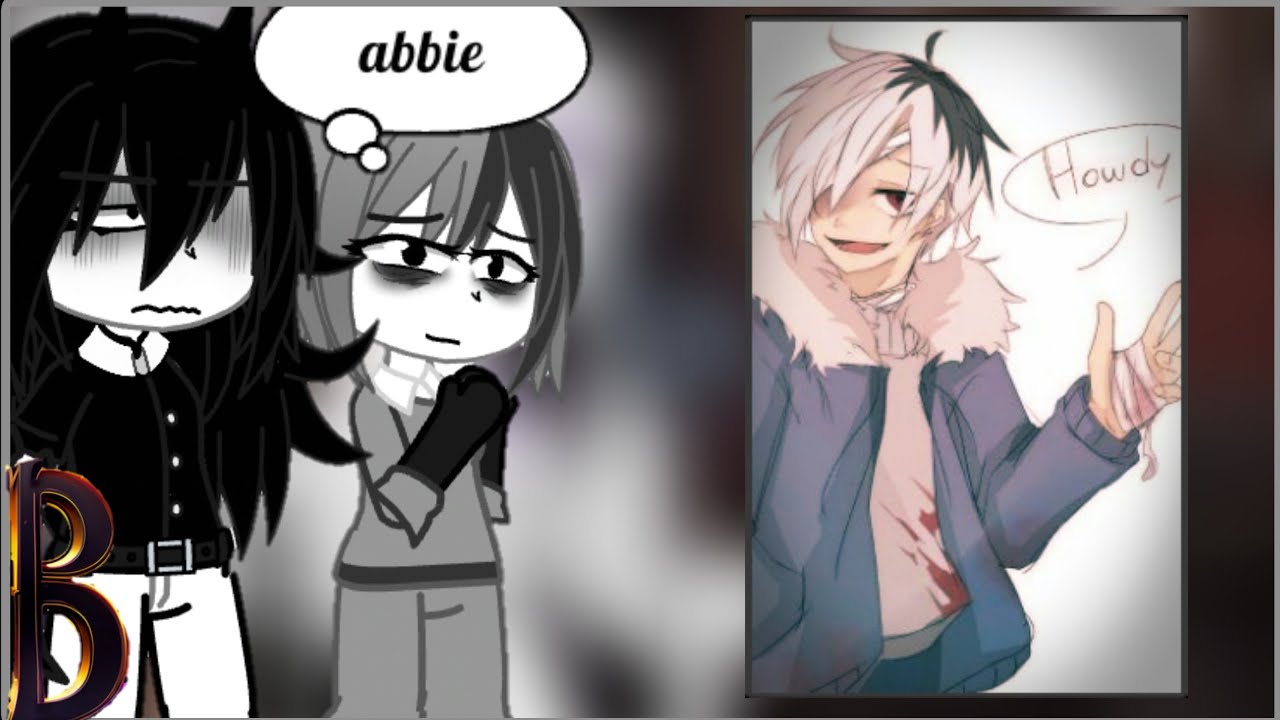 fundamental paper education react to abbie as horror sans