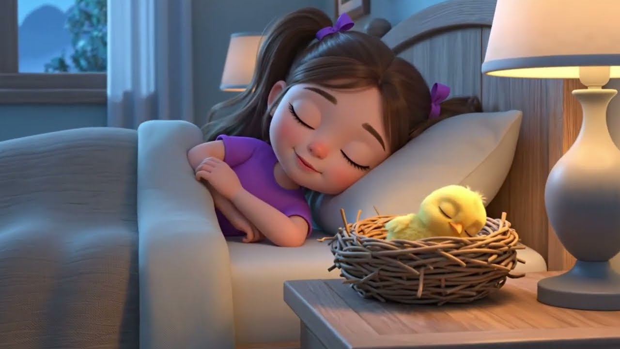 Baby and the Little Chick (fun version)🐥🌼 | Fun Kids Song with Na | Nana Channel English