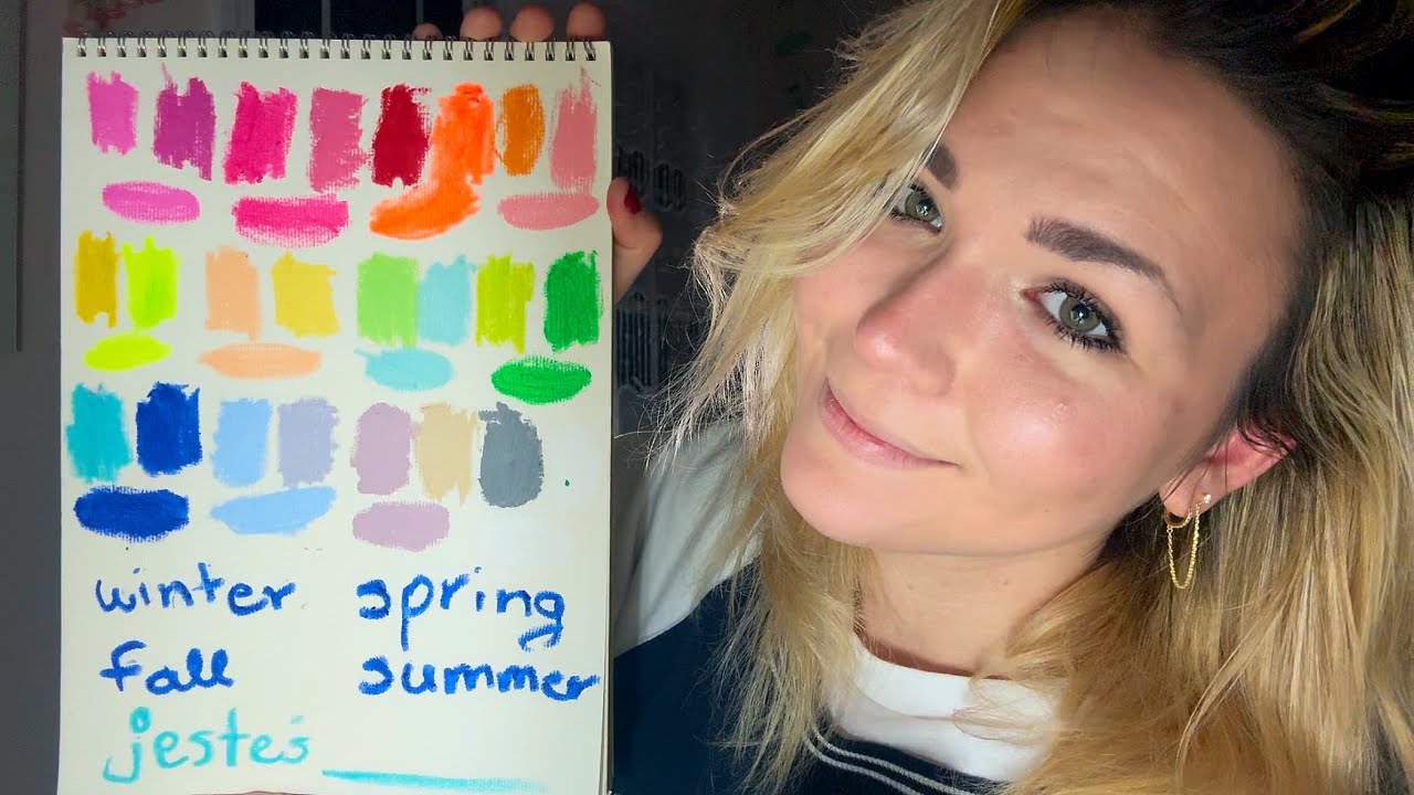 ASMR in Polish/Po Polsku: Analiza Kolorystyczna | Jaki jest twój typ urody? 🌈