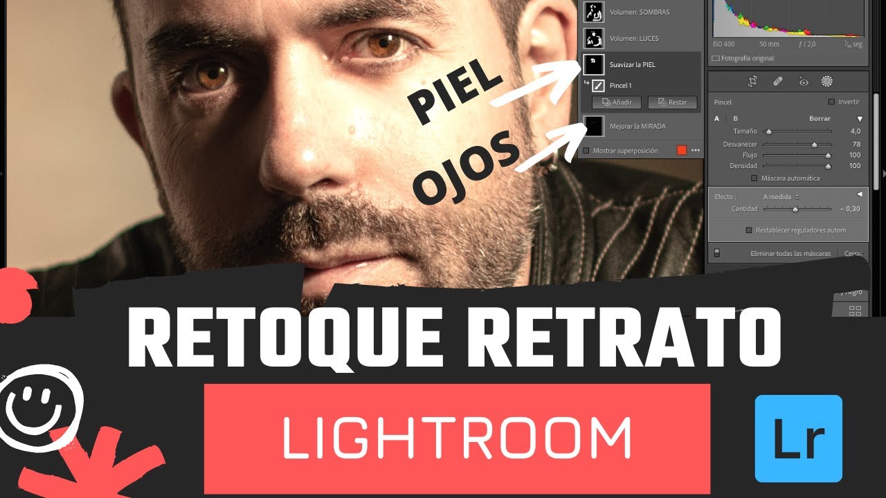 ☘Retoque de Retrato ¡¡EN SEGUNDOS!! Lightroom 2022