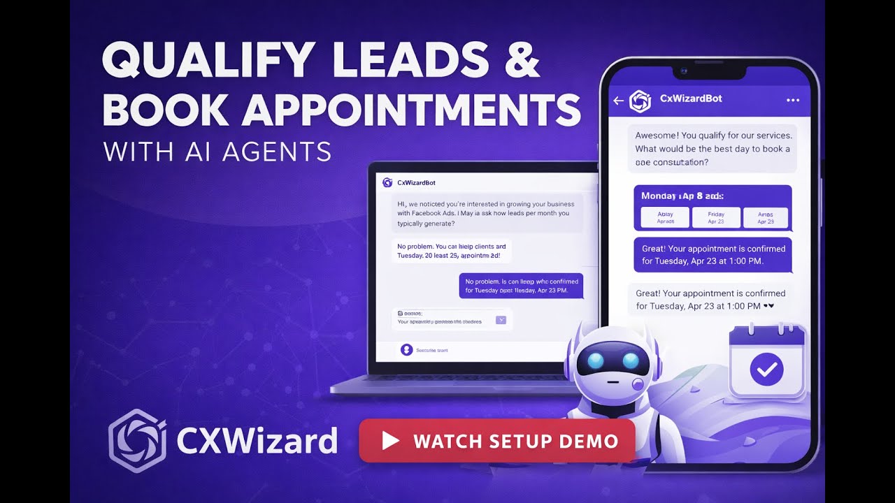 Qualify Leads and Book Appointments with AI Agents