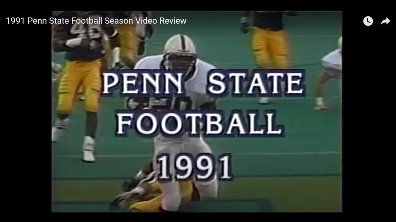 1991 Penn State Football Season Video Review