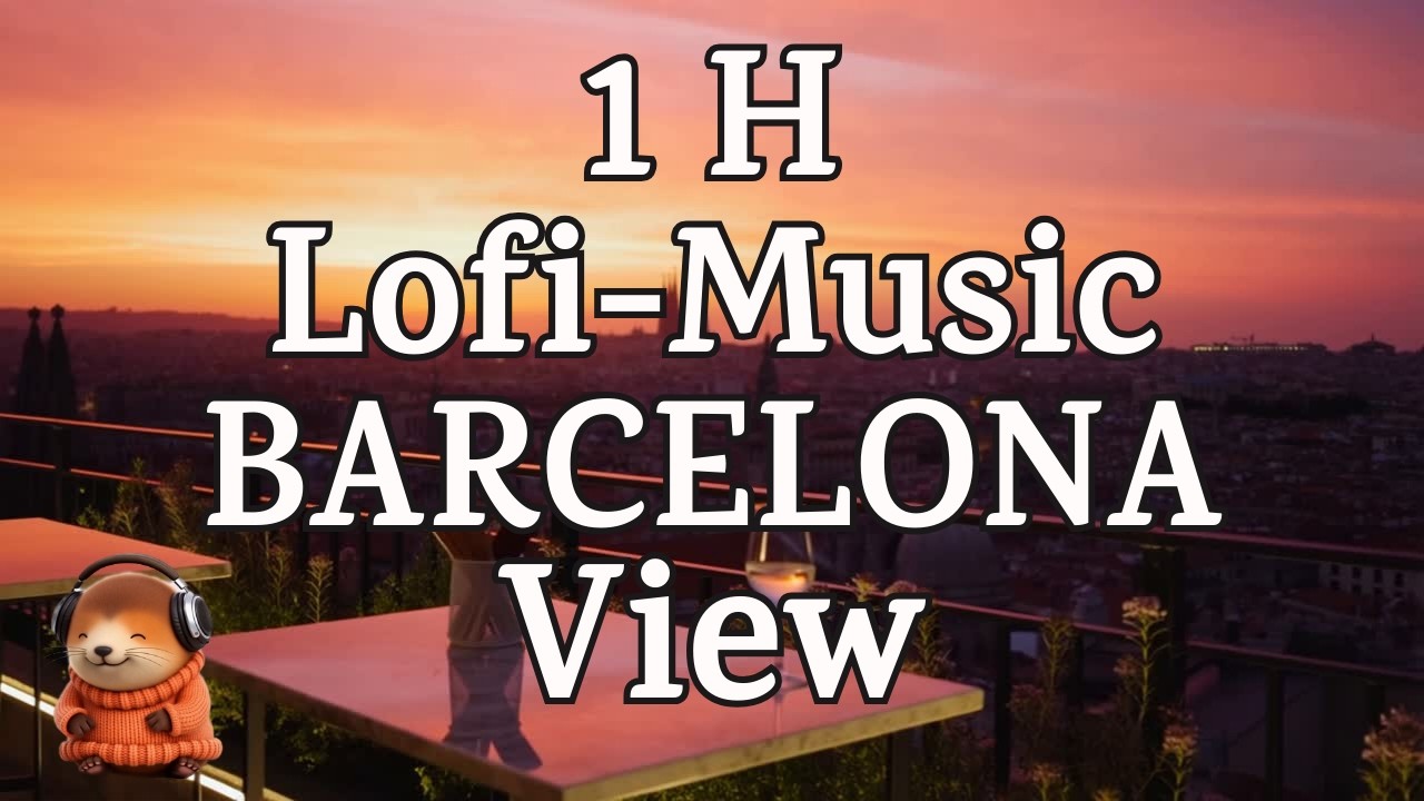 MarmoLofi: Lofi Chill Barcelona View – 1h Sunset Relax & Aperitivo Music