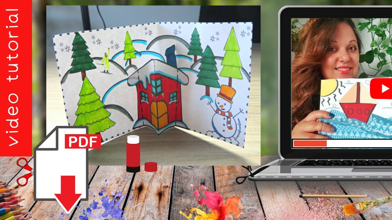 Come realizzare una casa d'inverno pop up | vanEducation