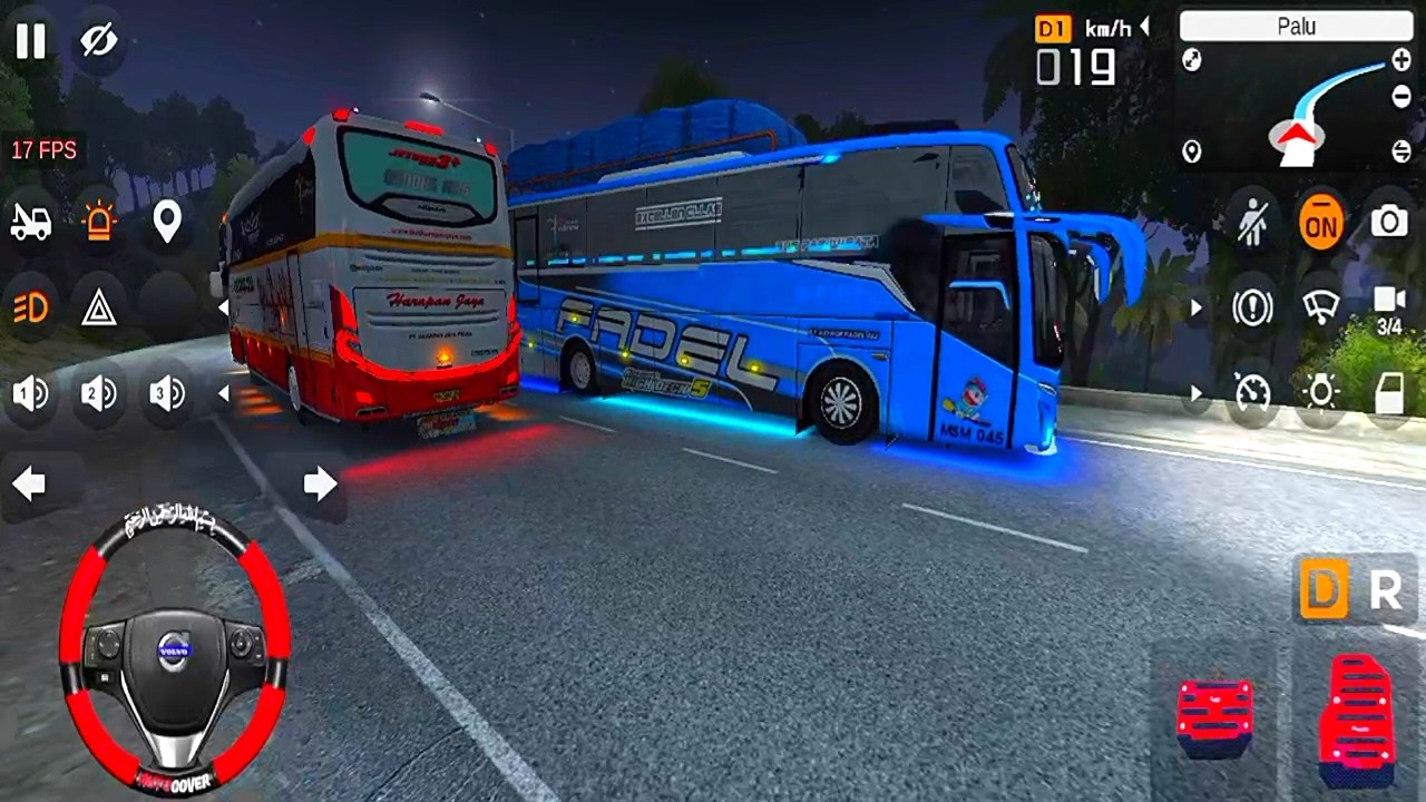 Bus Ratu Pandora Fadel Cortas Baru Bawa Pemumpang Keluar Terminal Lewat Jalur Kelok Palu