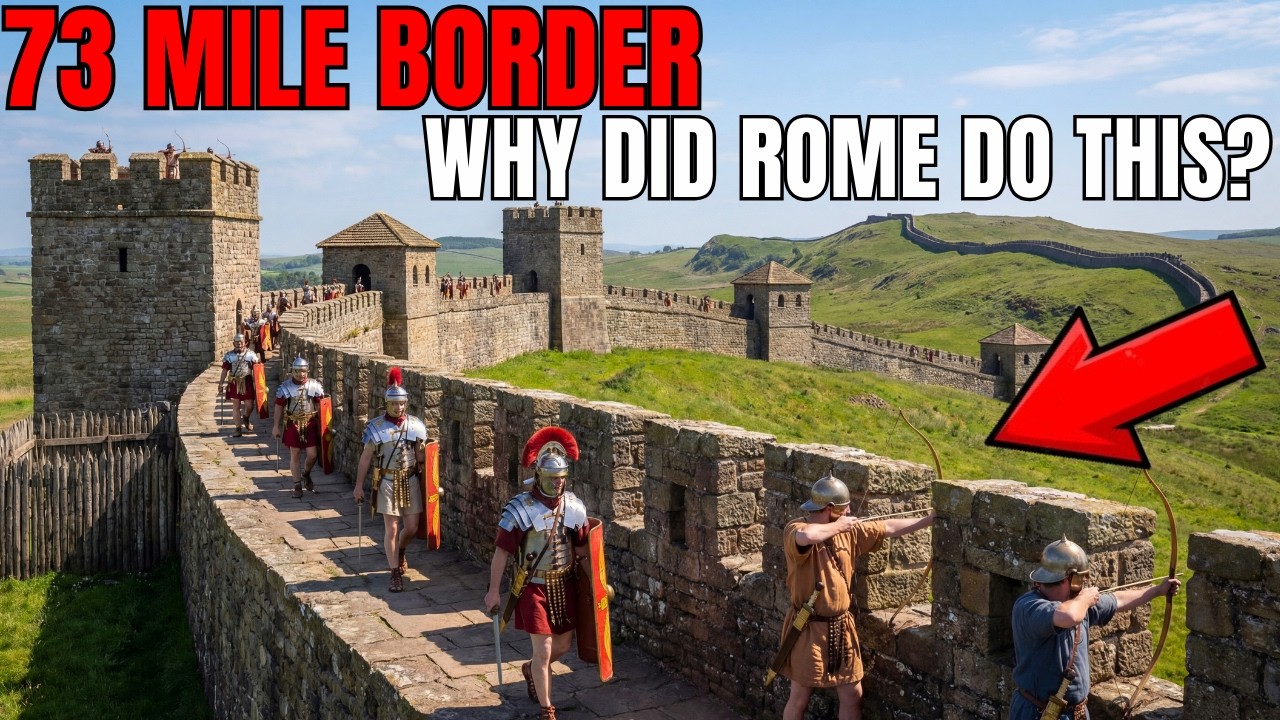 What Was Hadrian’s Wall REALLY Like? - (AI Reconstruction)