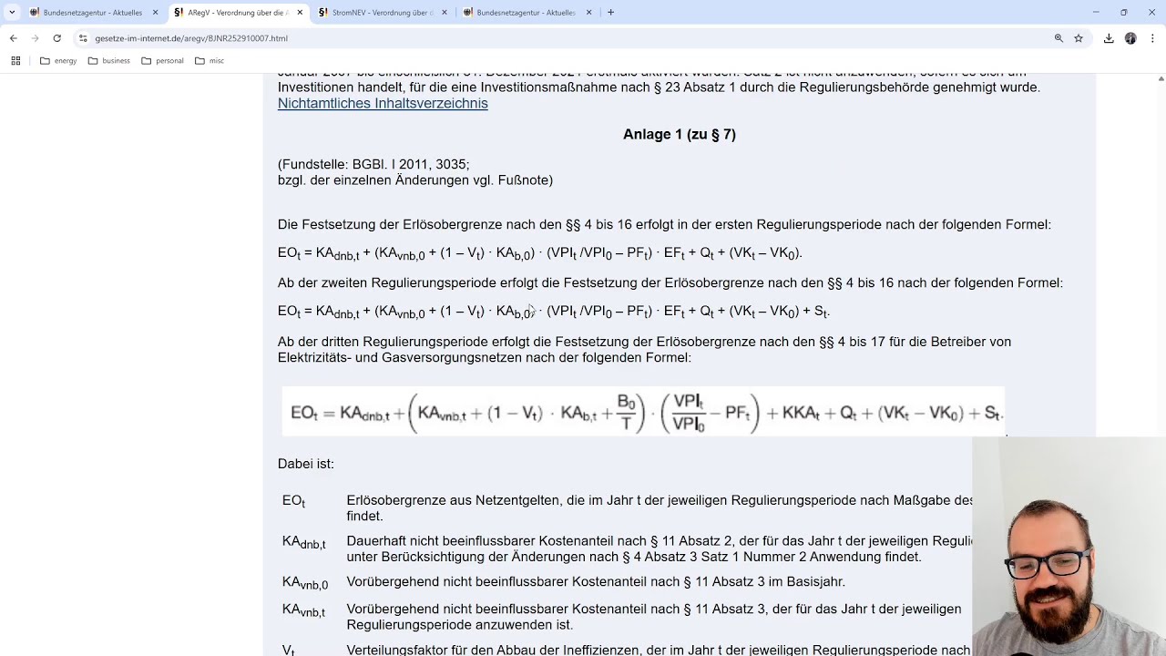 Stromnetz-Finanzierung - Erhebungsbogen Regulierungskonto