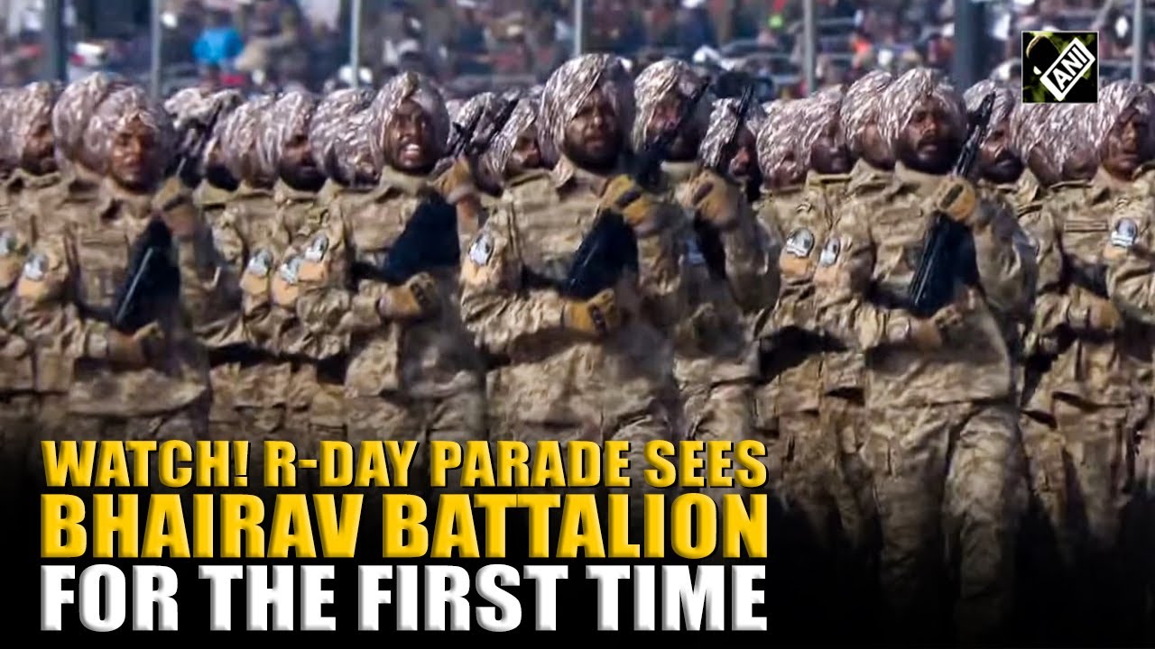 77th Republic Day: Bhairav Battalion Marches at Kartavya Path for the first time