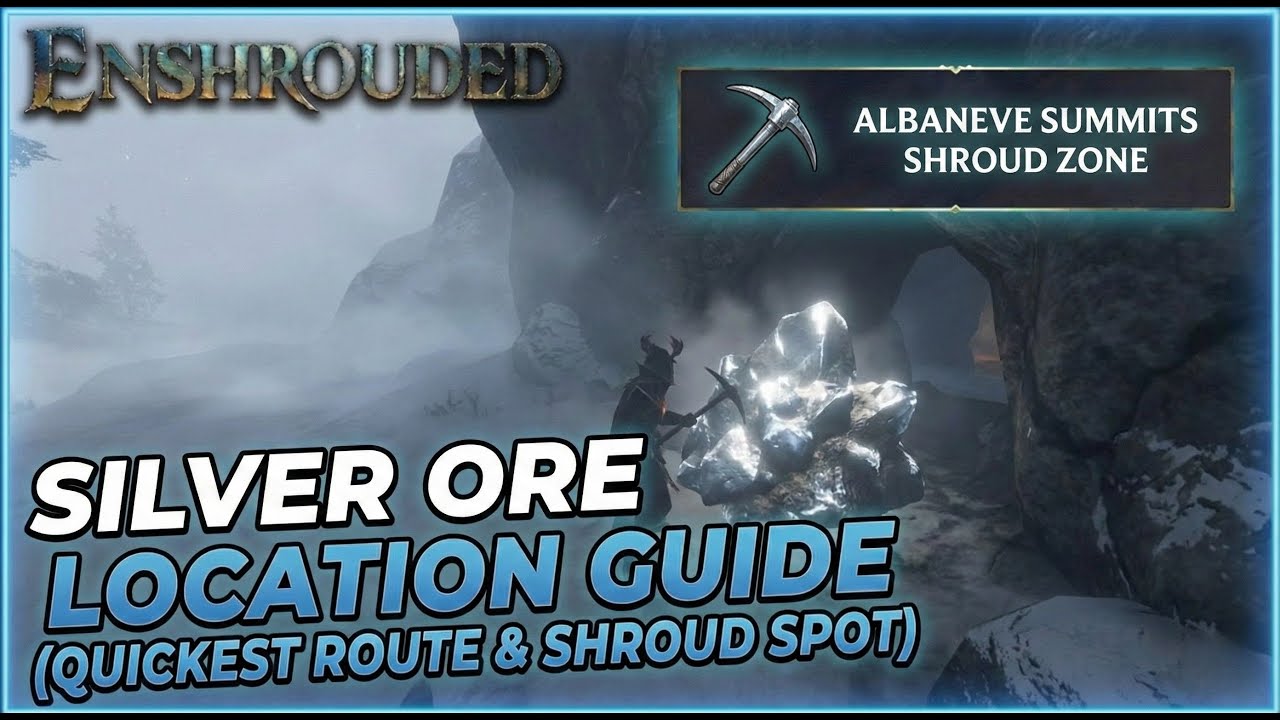Enshrouded: Where to Find Silver Ore (Quick Guide - Silver Ore Location)