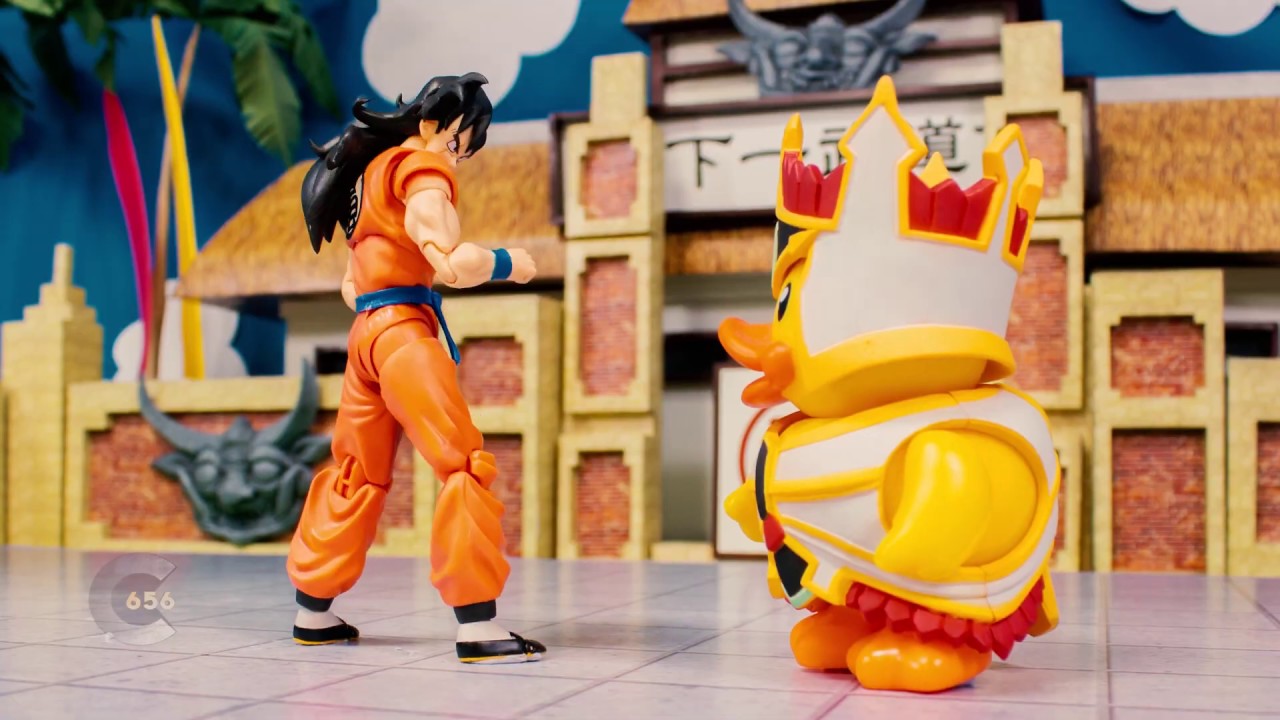 Dragon ball stop motion review - SHF Yamcha