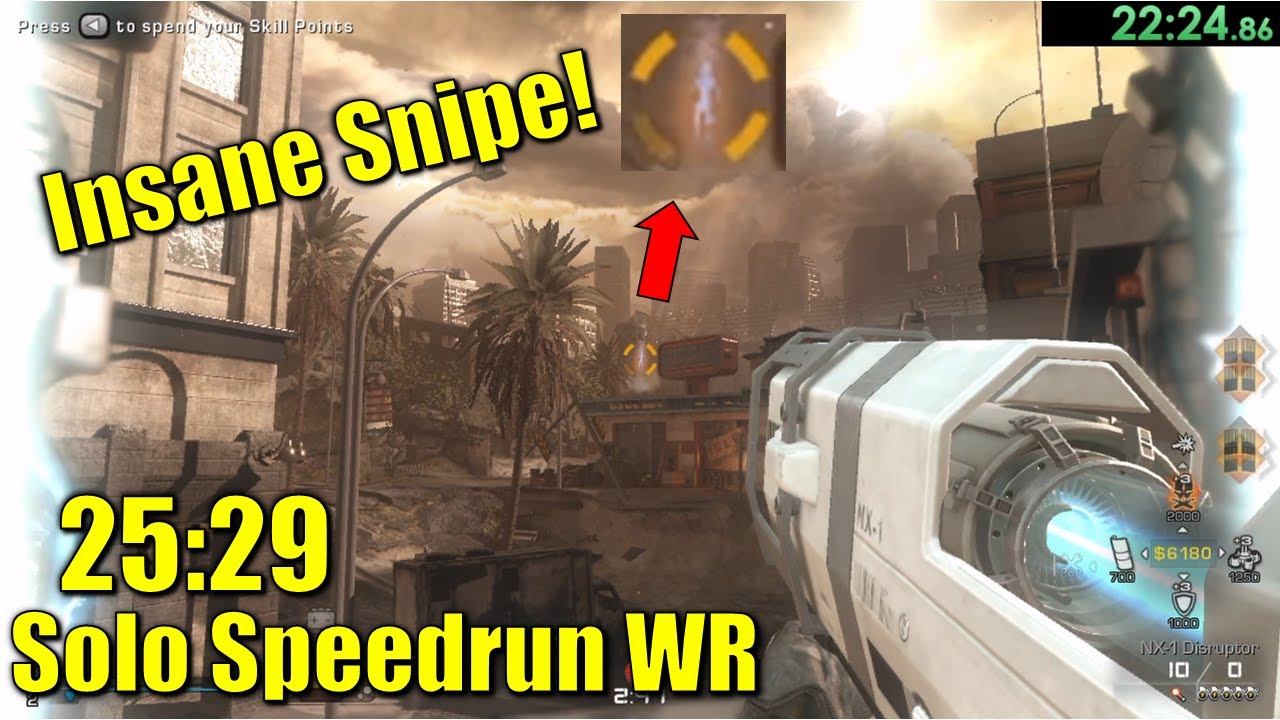ИДЕАЛЬНЫЙ ПРОХОЖДЕНИЕ! ИСХОД СОЛО СКОРОСТНОЕ ПРОХОЖДЕНИЕ WR (25:29) - CoD Ghost Extinction