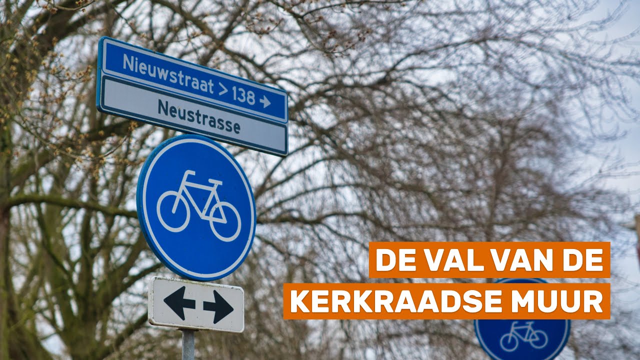 De gedeelde grensstraat in Kerkrade