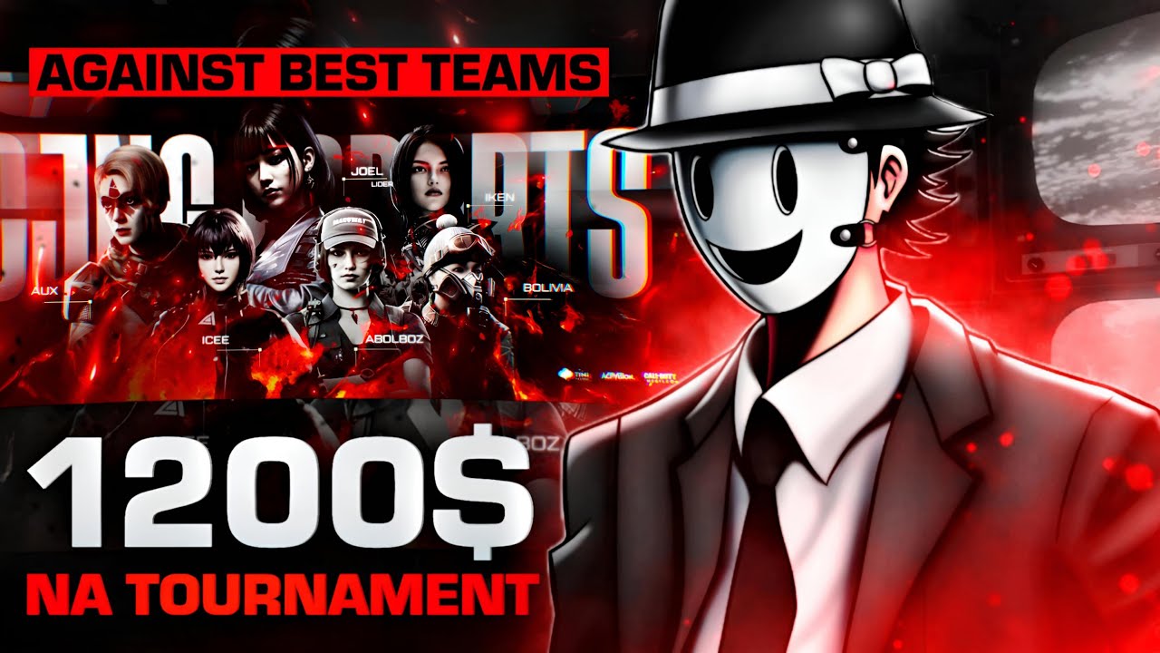 ۱۲۰۰ دلار تورنمنت جهانی حساس🔥🔥- 1200$ NA Tournament With Best NA Team CJNG🔥