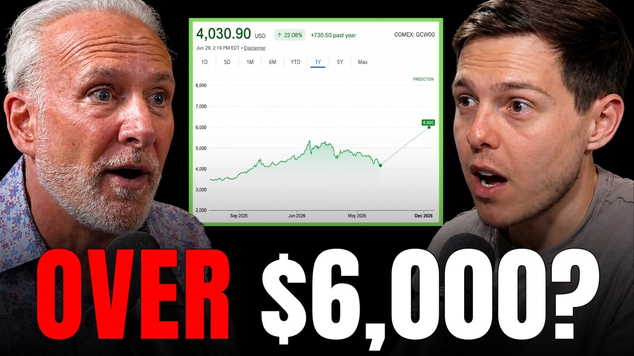 Peter Schiff's GOLD Price Prediction for END of 2026...