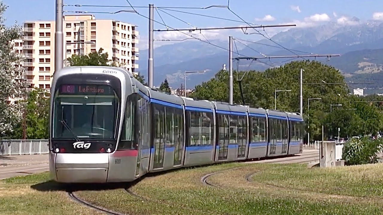 Tramway de Grenoble TFS et Citadis Ep1 Juillet 2023
