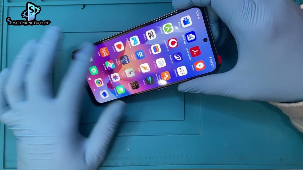 Redmi Note 10s LCD with frame Replacement