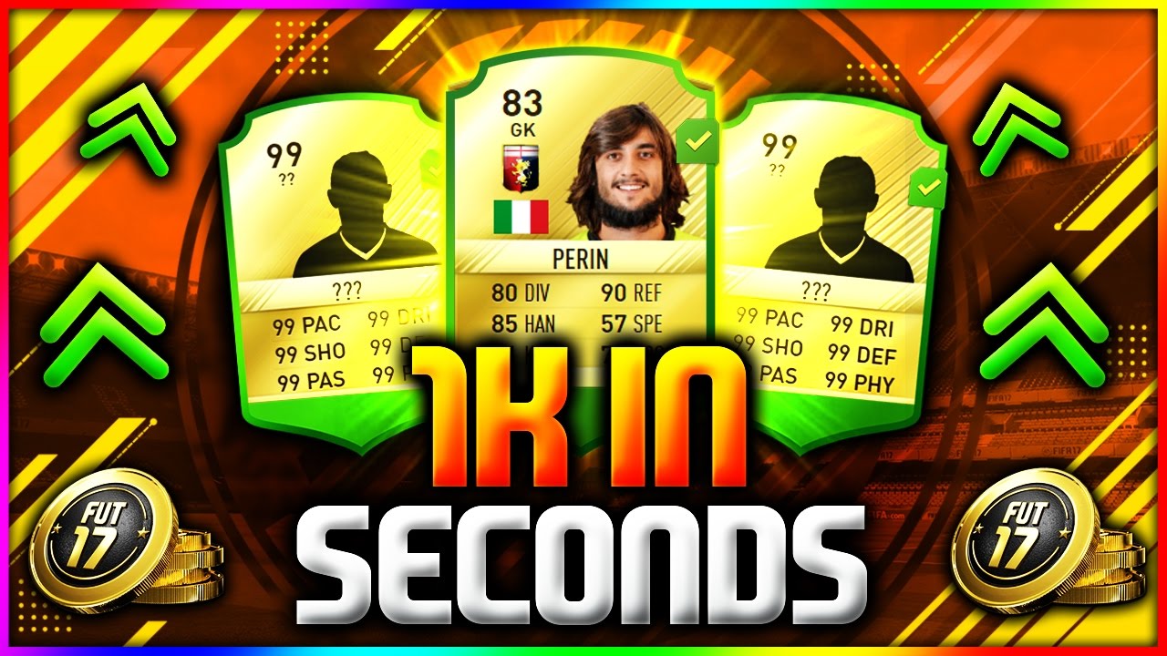 FIFA 17 | MAKE 1K IN SECONDS - BEST SNIPING FILTERS (FIFA 17 *BEST PLAYERS TO SNIPE & BEST FILTERS*)