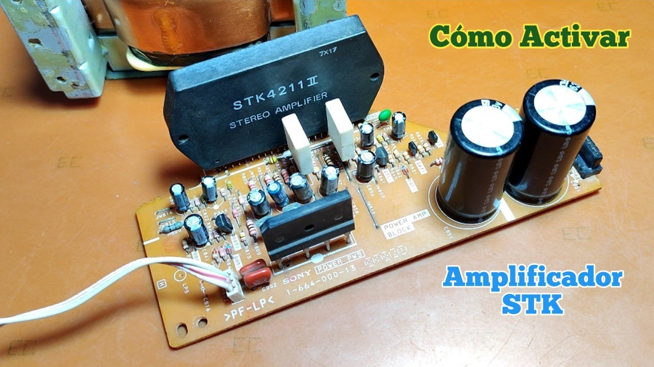 Amplificador STK y Como Activar Muy Fácil