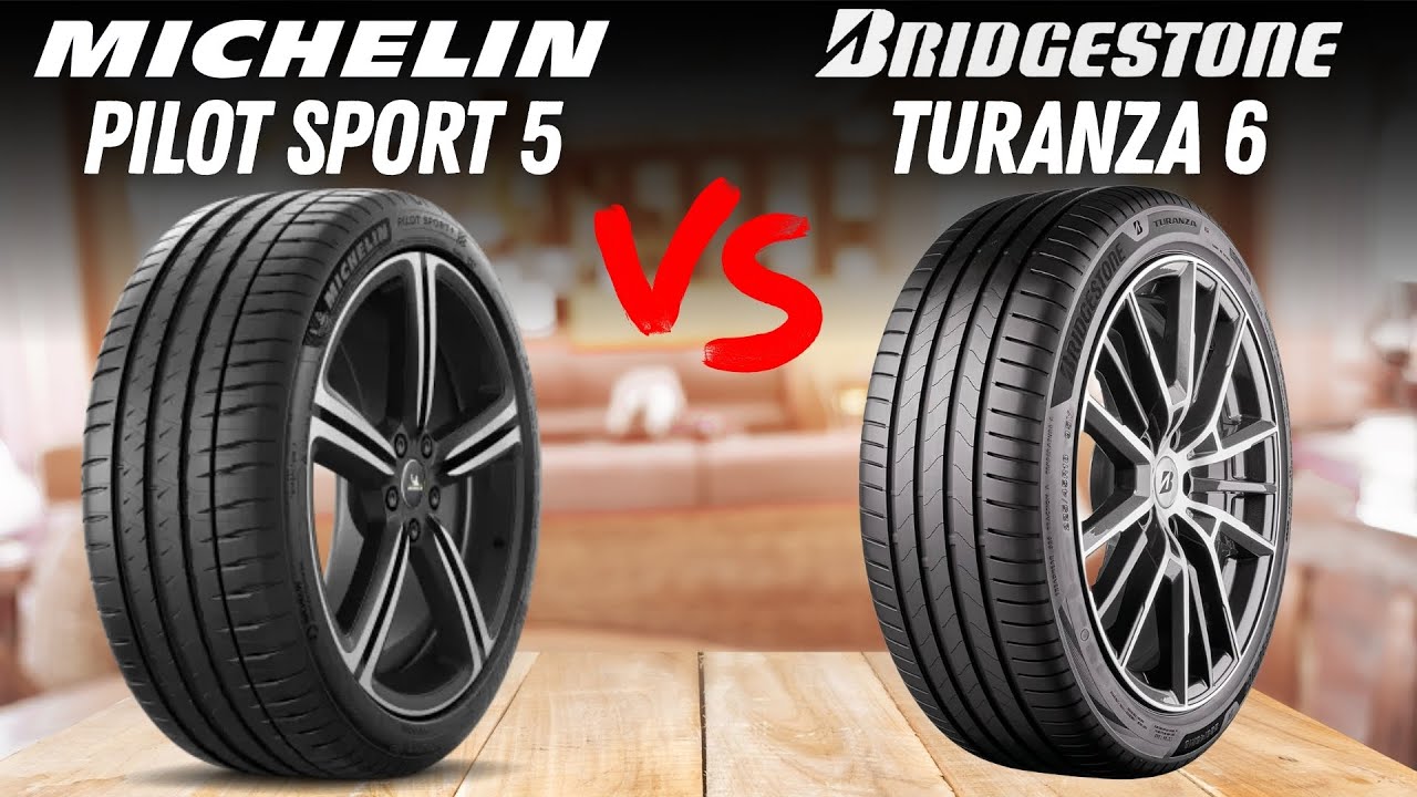 Michelin Pilot Sport 5 против Bridgestone Turanza 6 — СРАВНЕНИЕ ШИН, КОТОРОЕ ВАМ СТОИТ ПОСМОТРЕТЬ