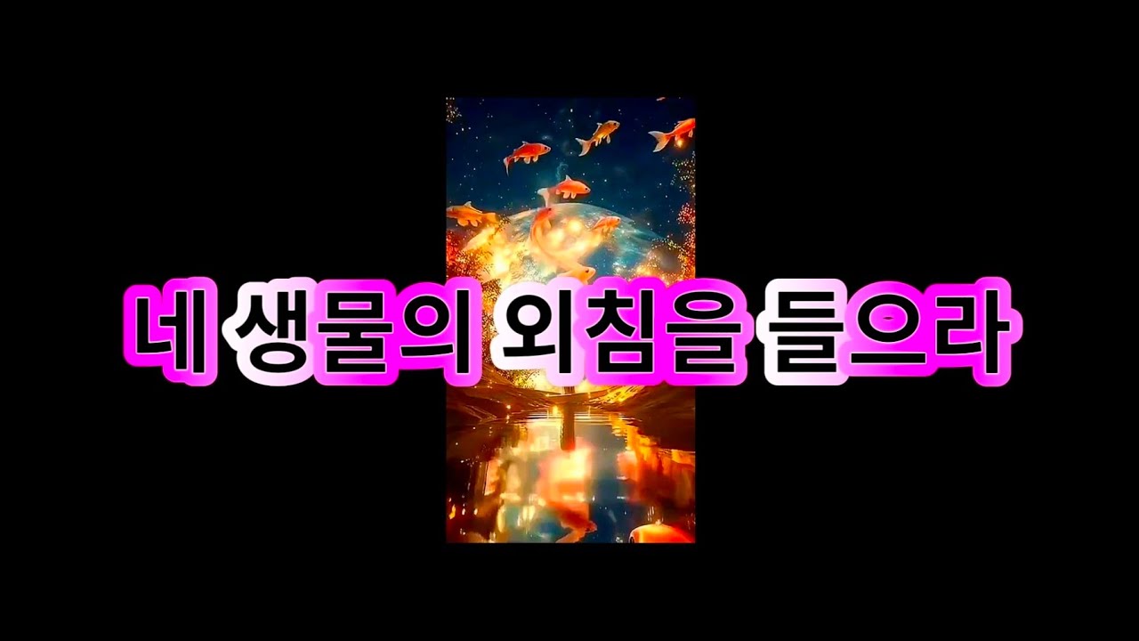 ♥ 네 생물의 외침을 들으라