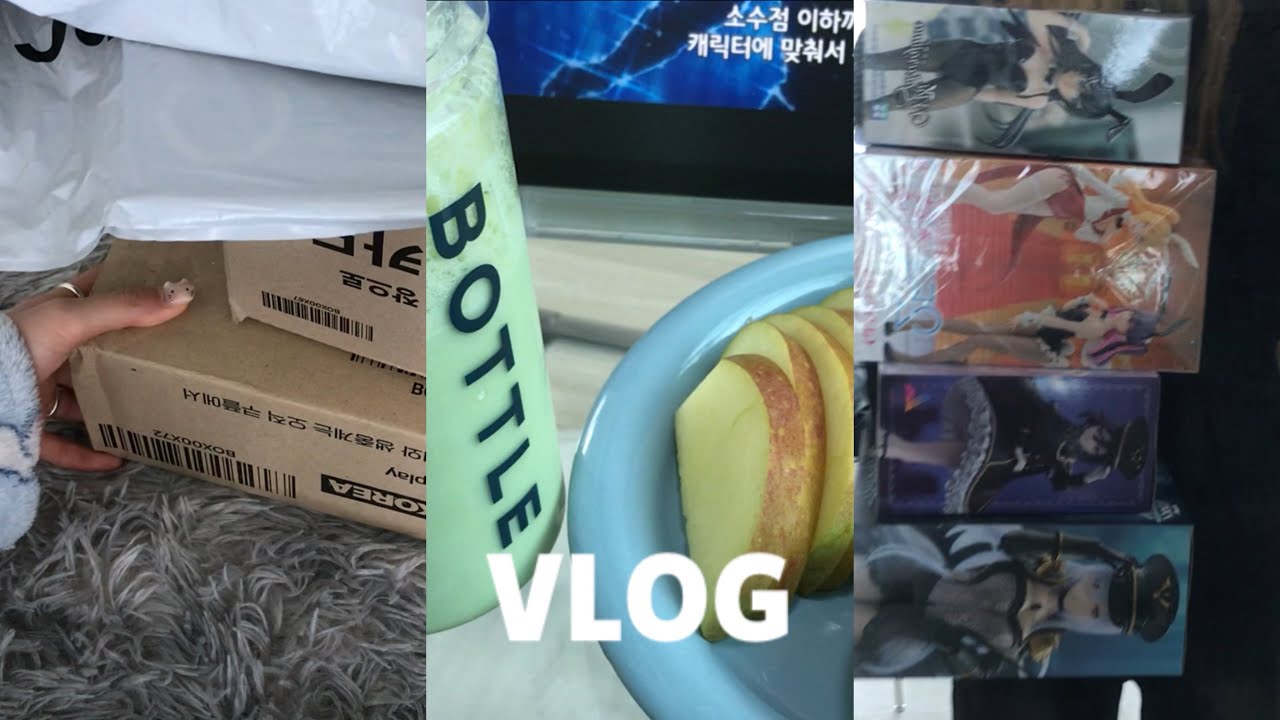 택배깡하고 애니 정주행하고 피규어 사는 백수의 첫 브이로그 ✧₊˚