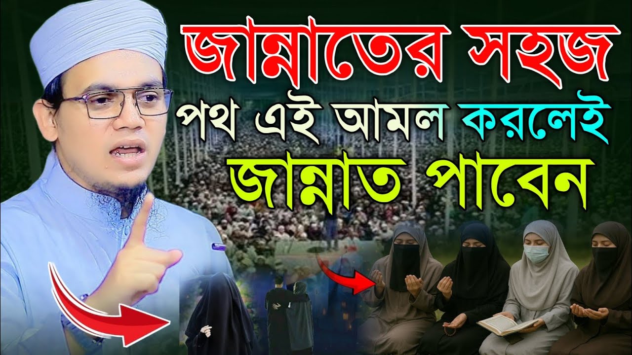 জান্নাতের সহজ পথ এই আমল করলেই জান্নাত। মুফতি সাঈদ আহমদ ওয়াজ ২০২৬