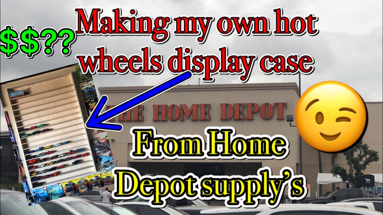 Haciendo mi propio hot wheels display del home depot! #querolloconelpollo