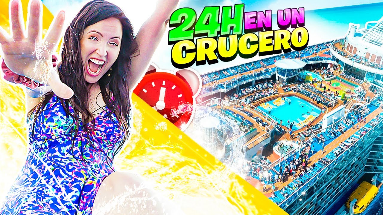 24 HORAS Diciendo que SI a TODO en un CRUCERO 😅 Sandra Cires Art 🔥