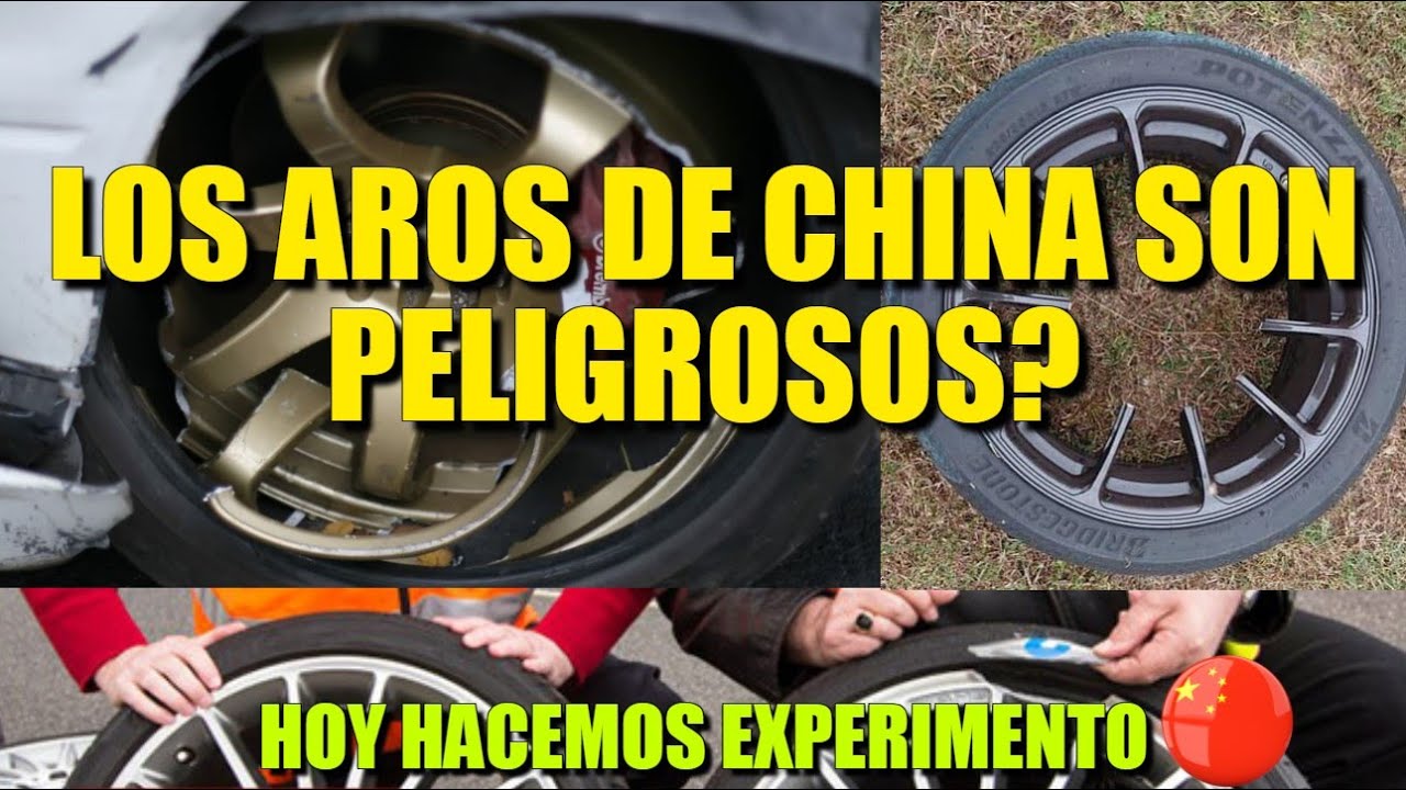 Experimento! Se deben comprar Aros Rines de China? Original vs Replica Cual es el Mejor?