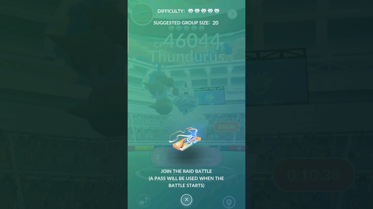 Pokemon Go Raid Glitch