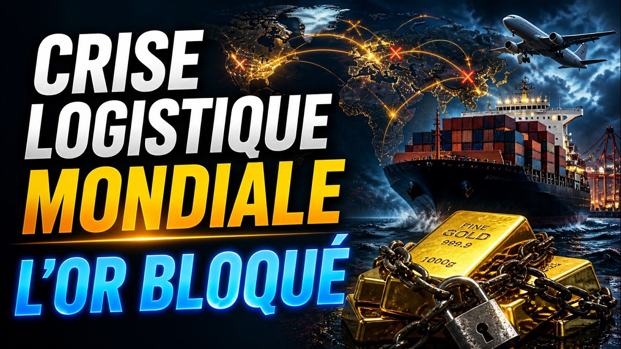 La guerre bloque l'Or mondial... le syst&egrave;me logistique craque ! 