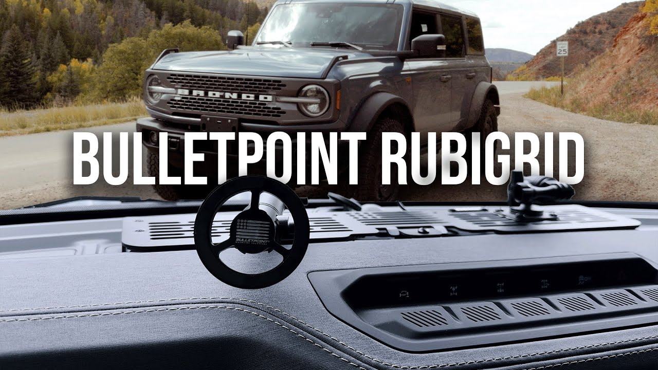 Монтажные решения для Ford Bronco Bulletpoint 2025 года RubiGrid