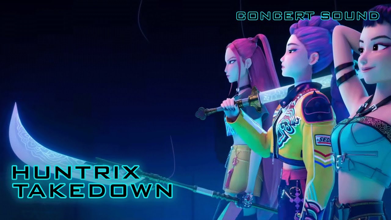 🔈HUNTRIX - 'TAKEDOWN '🎧 #CONCERT_SOUND