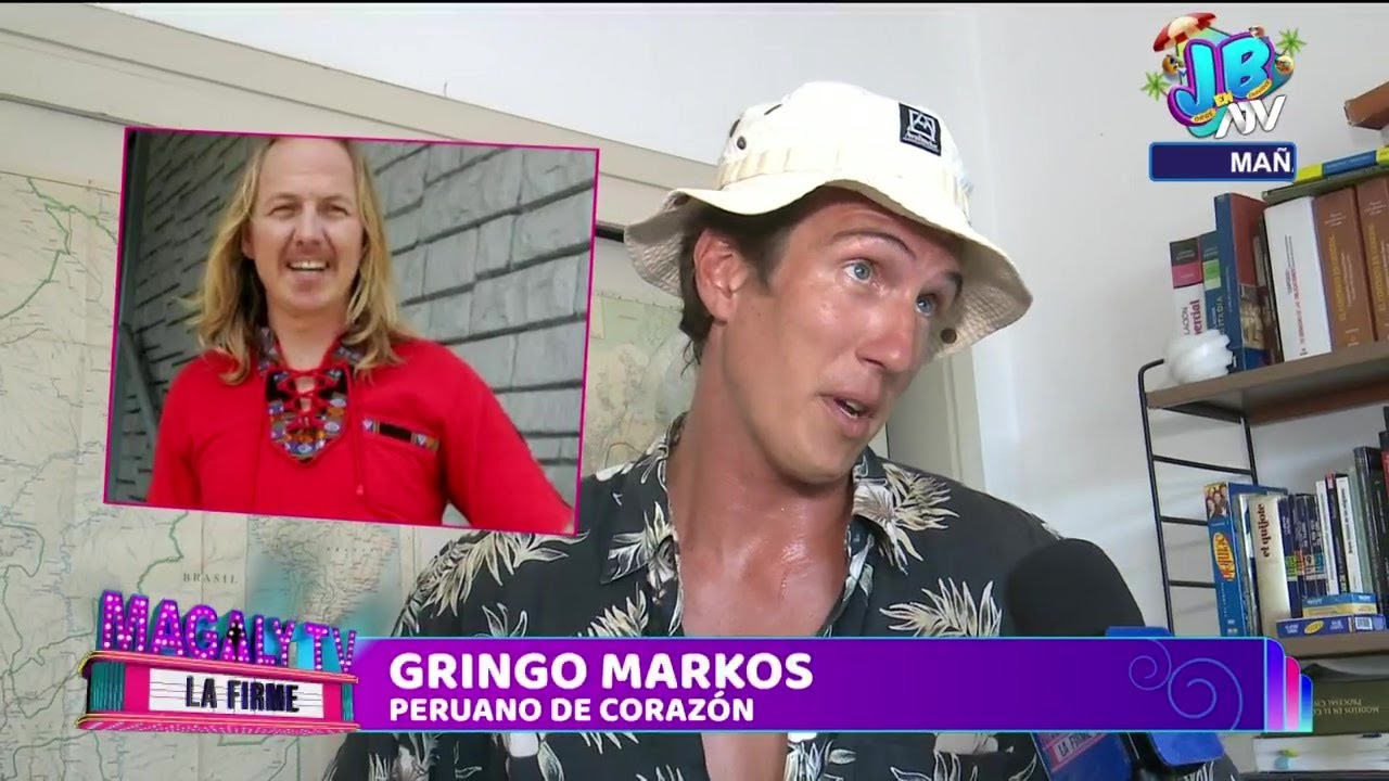 El ‘Gringo Marcos’ de Tiktok la rompe en redes sociales mostrando la realidad peruana