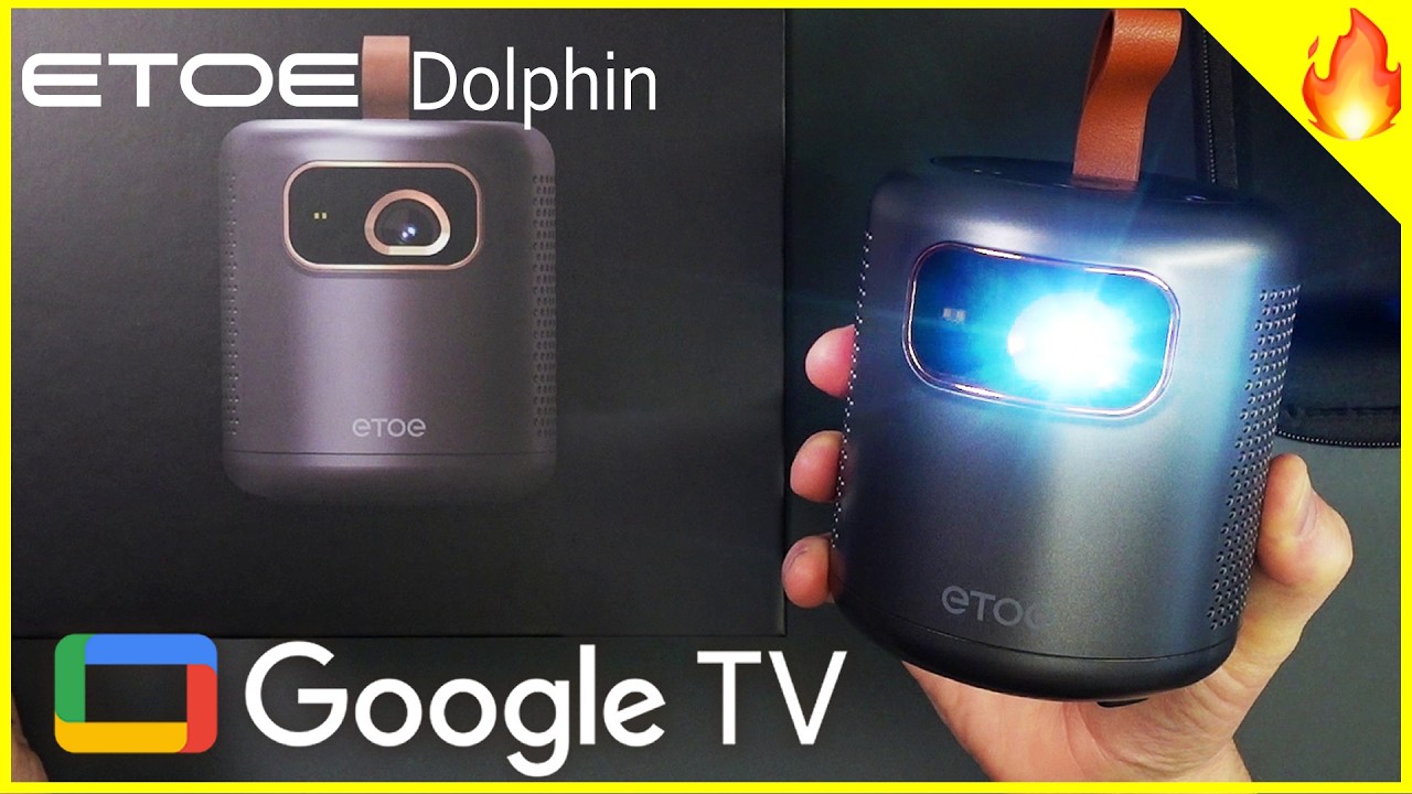 MAI PIÙ SENZA CINEMA! 😮 Il Mini Proiettore FullHD a Batteria che Sta in una Mano! etoe dolphin A2341