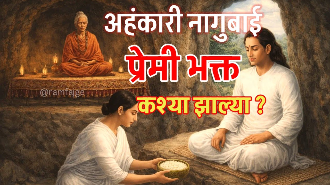अहंकारी नागुबाई प्रेमी भक्त कश्या झाल्या।Nagubai Paithankar