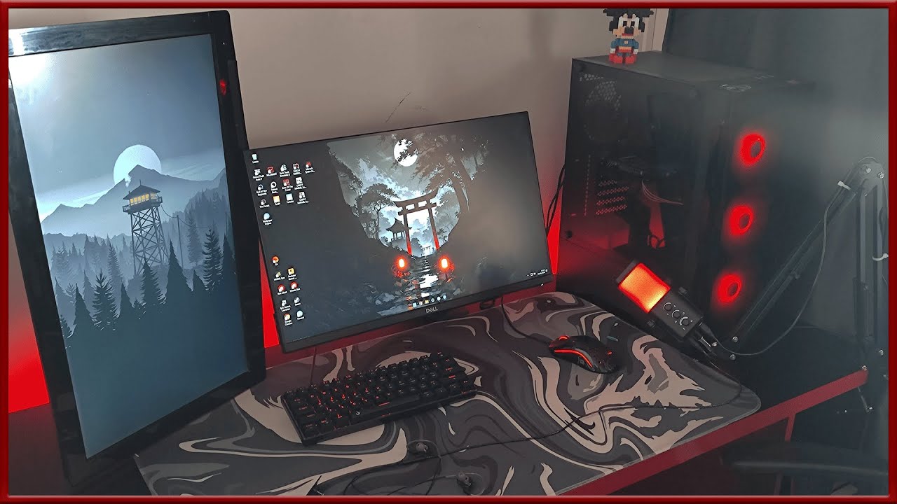 TUNEI MEU SETUP COM UM MIC NOVO!!!!
