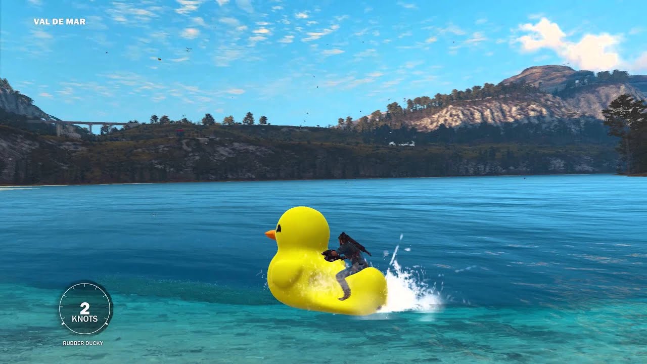 Just Cause 3 Easter Egg - Rubber Duck