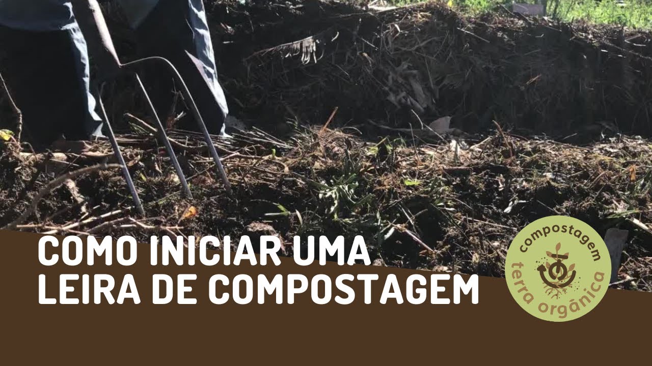 Como Iniciar uma Leira de Compostagem - Laboratório e Compostagem Terra Orgânica